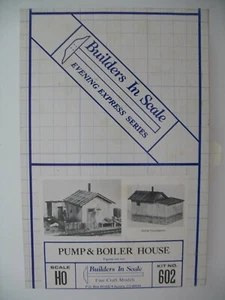 Builders in Scale HO Kit 602: Pump & Boiler House - Picture 1 of 9