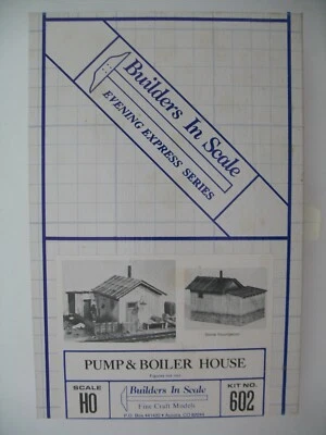 Builders in Scale HO Kit 602: Pump & Boiler House - Image 1 of 4