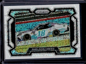 2024 Prizm Sheldon Creed Rides White Sparkle Prizm #19 - Picture 1 of 2