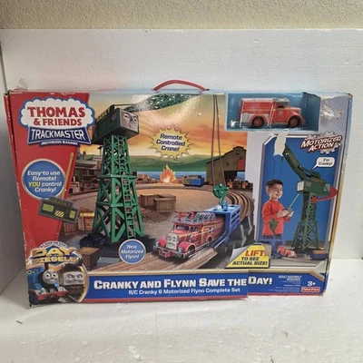 Thomas & Friends TrackMaster Cranky and Flynn Save The Day. New in Box  - Image 1 of 4