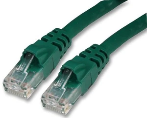 TUK - Kabel Ethernet Patch RJ45 Lelaki ke Lelaki Cat6, 2m Hijau - Picture 1 of 1