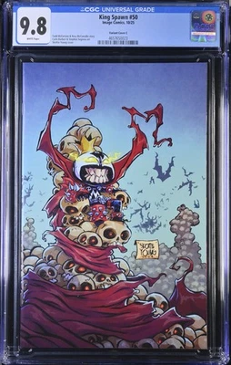Cubierta variante King Spawn 50 CGC 9.8 Skottie Young Foto 1 de 3
