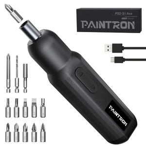 Electric Screwdriver Set,4V Cordless Rechargeable Screwdriver with 250 RPM Po... - Picture 1 of 6