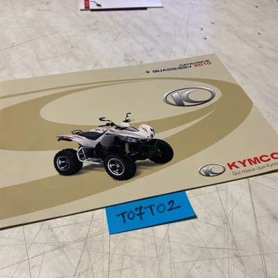 Catálogo Kymco Quad SSV 2010 Publicidad Folleto Prospecto - Imagen 1 de 4
