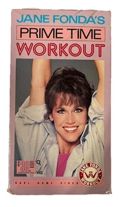 Jane Fonda's Prime Time Workout VHS TAPE #058 Head to Toe Exercise Fitness - Picture 1 of 6