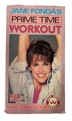 Jane Fonda's Prime Time Workout VHS TAPE #058 Head to Toe Exercise Fitness - Image 1 of 4