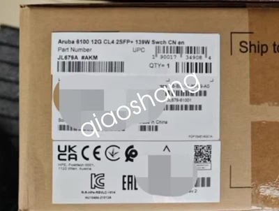 1PCS Aruba 6100 12G CL4 2SFP+139W Swch CN en JL679A new via FedEx or DHL - Image 1 of 2