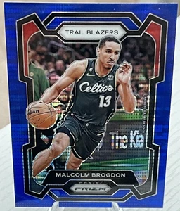 Malcolm Brogdon 2023-24 Panini Prizm #10 - Blue Seismic Prizm /99 - Bild 1 von 2