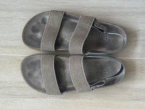 Brunello Cuccinelli Monili Platform Sandals Heather Gray Women Shoes. Size 41 - Picture 1 of 13