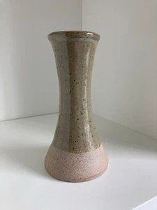 Studio Pottery Vase By Jeremy Leach Lowerdown Green Speckled Glaze Signed - Picture 1 of 9