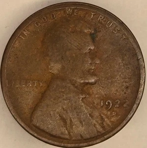 1922-D G Weizen Cent - Stichtag - Bild 1 von 2