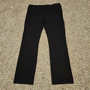 NYDJ Dress Pants Size 14 W  Black Lift Tuck Tech Ponte Knit Mock Pockets Washabl - Picture 1 of 21