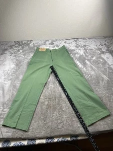Round Tree And Yorke Pants Green 30x30 Straight Classic NWT - Picture 1 of 3