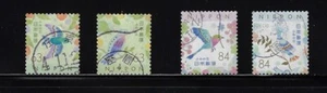 Japan 2022 Birds Letter Writing Day 63Y 84Y Complete Used Set Sc# 4602-4603 a-b - Picture 1 of 1