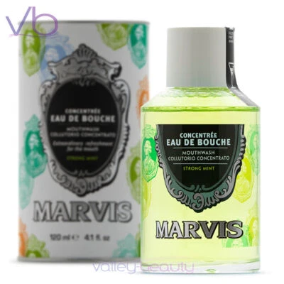 MARVIS Eau De Bouche Strong Mint Mouthwash with Sparkling Peppermint Sensation - Image 1 of 4