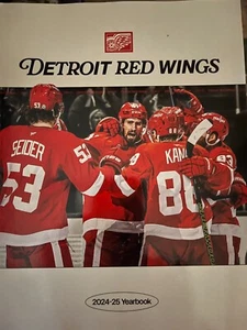 2024 - 2025 NHL DETROIT RED WINGS ANUARIO PROGRAMA DE HOCKEY NHL FINAL COPA STANLEY? - Imagen 1 de 1
