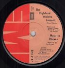Maurice Roeves Highland Widows Lament 7" vinyl UK Emi 1980 in generic sleeve
