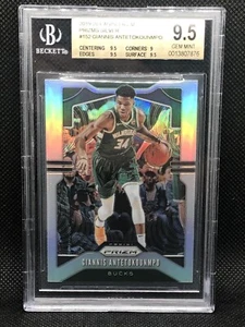 2019 Panini Prizm Silver #152 Giannis Antetokounmpo BGS 9.5 Gem Mint Bucks - Picture 1 of 2