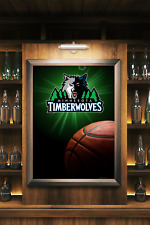 Minnesota Timberwolves NBA Basketball Home Decor Wall Art Print Poster/Canvas
