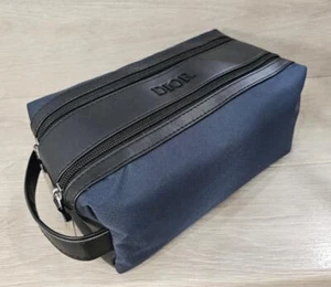 Christian Dior Beauty GWP VIP Gift Black & Navy Sauvage Travel Toiletry Case Bag - Bild 1 von 9