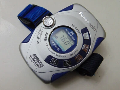 Panasonic RF-SW200 Shockwave Metal XBS AM FM Portable Radio -Tested Works Great! - Image 1 of 4