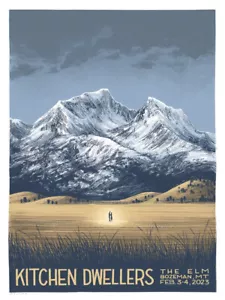 Kitchen Dwellers Bozeman Poster AP of /15 **Rare, Sold Out** - Picture 1 of 1