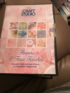 My Craft Studio Flowers & Faux Finishes Cd 