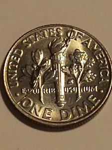 2007-P Roosevelt Dime - Shattered Reverse Die Error and Dubble Die - Picture 1 of 9