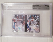 2020 Topps AARON JUDGE Gleyber Torres BGS 7.5 Autograph Booklet card Auto