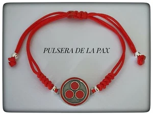 PAX PAZ COSMICA SILVER PLATA 925 STERLING PAZ PULSERA PAZ PULSERA PLATA UNIVERSO - Picture 1 of 3