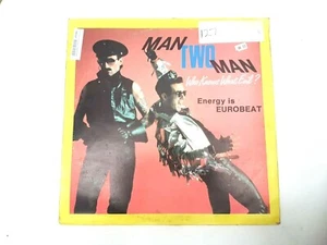 MAN TO MAN WHO KNOWS WHAT EVIL ENERGY IS EUROBEAT VINYL RECORD 5637 RARE - Picture 1 of 3