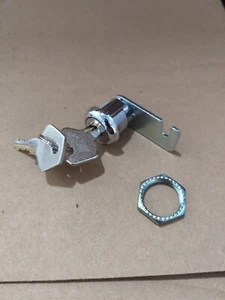 48Pack Cabinet Cam Locks with Keys 13/16 Cylinder Lock 20mm for Drawers Toolbox - Picture 1 of 8