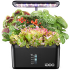 8 Pods Hydroponic Growing System, Indoor Herb Garden Kit with Automatic Timer LE