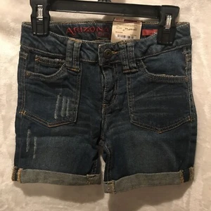 Arizona Jean Company Midi Shorts Girl's Size 12 Slim Retail $26 (TW-1458) - Picture 1 of 6