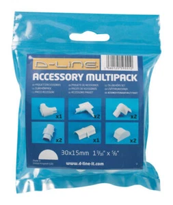 D-Line 5/8 pulgadas Kit de accesorios de cubierta de cable D - Imagen 1 de 1