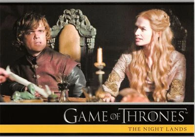 Game of Thrones Season 2 (2013) BASE Trading Card #04 / THE NIGHT LANDS - Image 1 of 2