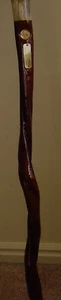 CANE ~ WALKING STICK FROM BULL SEX ORGAN ELK HORN CROWN 3332 - Picture 1 of 4