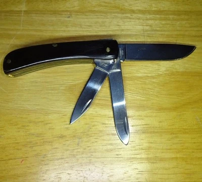 Navaja de bolsillo hecha a mano marca bulldog diseño alemán edición premier una de 300 Foto 1 de 4