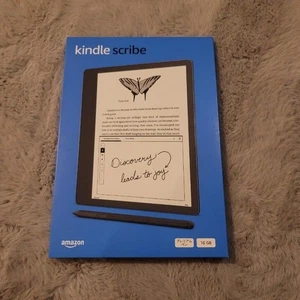 Amazon New Kindle Scribe Notebook with Premium Pen 16GB tungsten (2024) - Picture 1 of 4