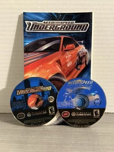 Need for Speed Underground & Hot Pursuit 2 (Nintendo GameCube) Disc Only - Picture 1 of 1