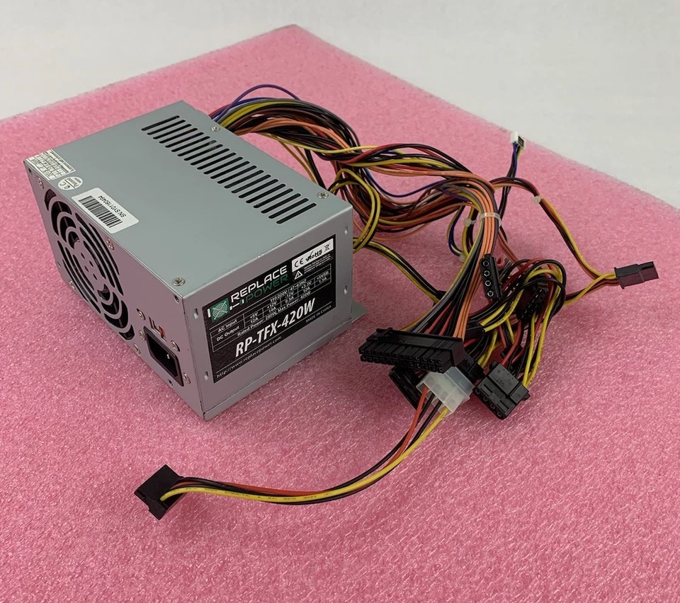 Replace Power RP-TFX-420W 420W Computer Power Supply - Image 1 of 4