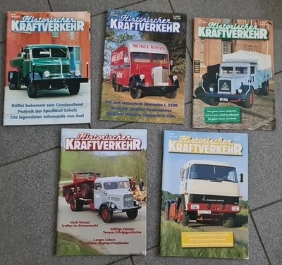Historischer Kraftverkehr, 5 Ausgaben zw. 1996-2001 - Bild 1 von 4