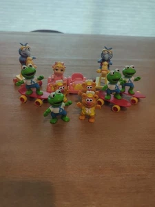 Lote De Colección Muppet Babies 1986 McDonalds Happy Meal Fozzie, Gonzo Kermit Piggy - Imagen 1 de 8
