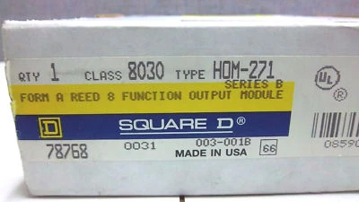 SQUARE D SYMAX 8030-HOM-271 NEW & SEALED 8030HOM271 - Image 1 of 2