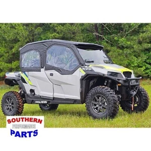 FALCON RIDGE SOFT DOORS WITH ZIPPER POLARIS GENERAL 4 1000, XP 4 1000 2017-2025 - Picture 1 of 8