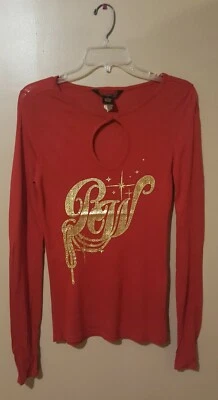 Pre-Owned Women’s Red & Gold  Rocawear Pullover (Sz M) - Image 1 of 2