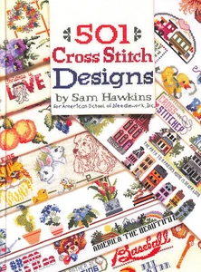 501 Cross Stitch Designs by Hawkins, Sam - Imagen 1 de 1