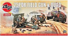 Airfix 25PDR Field Gun & Quad  Model