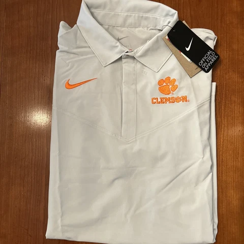 NEW Nike On-Field Dri-Fit Polo Shirt - Clemson Tigers - Mens X-Large (XL) $85 Cover