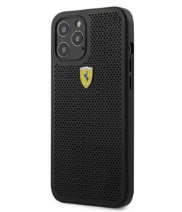 Custodia back cover originale FERRARI ON TRACK per Apple iPhone 12 Pro Max 6.7" - Picture 1 of 5